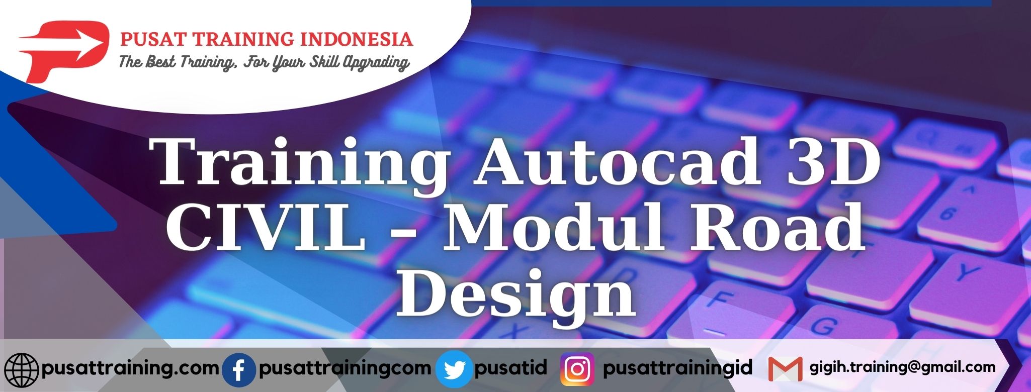 Training Autocad 3D CIVIL – Modul Road Design - Pusat Training Indonesia