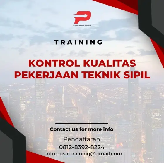 Pelatihan Kontrol Kualitas Pekerjaan Teknik Sipil Jakarta