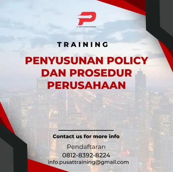 Pelatihan Penyusunan Policy Dan Prosedur Perusahaan Jakarta