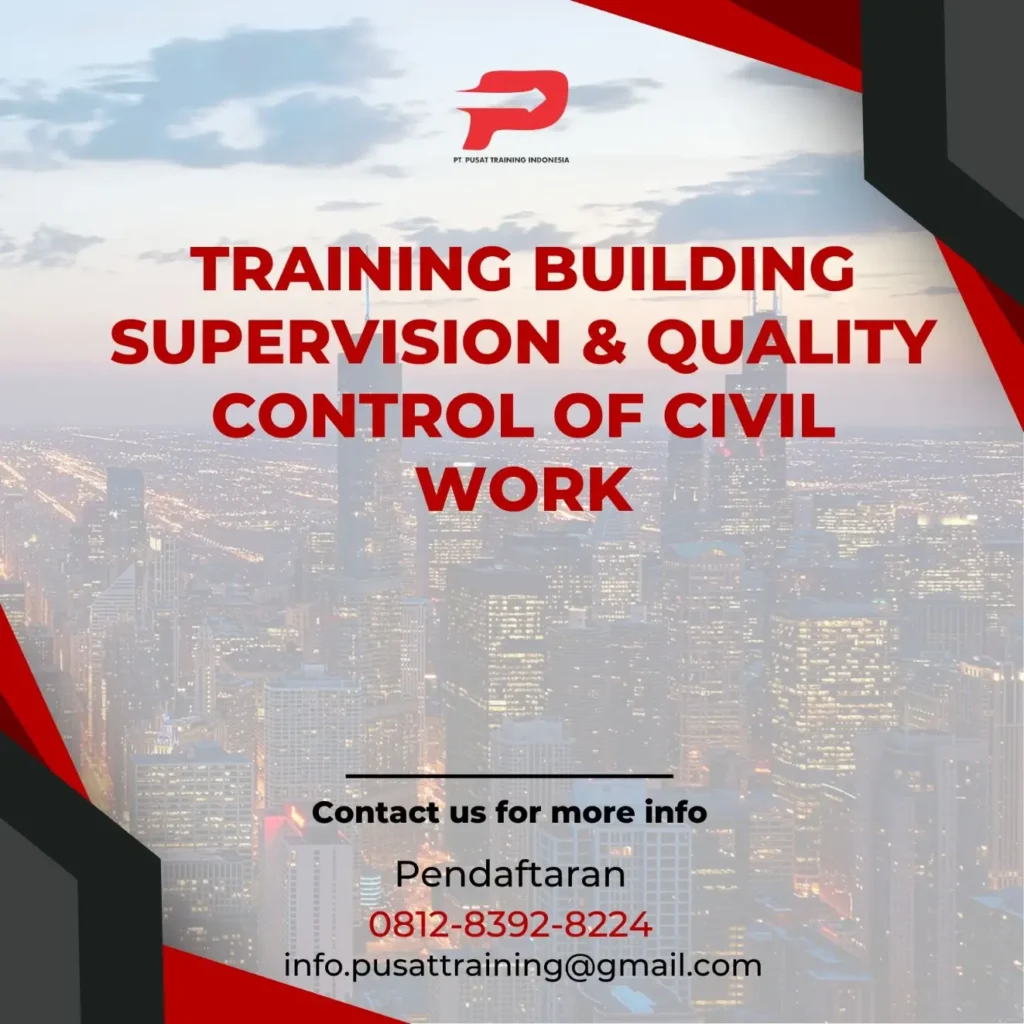 TRAINING BUILDING SUPERVISION & QUALITY CONTROL OF CIVIL WORK
