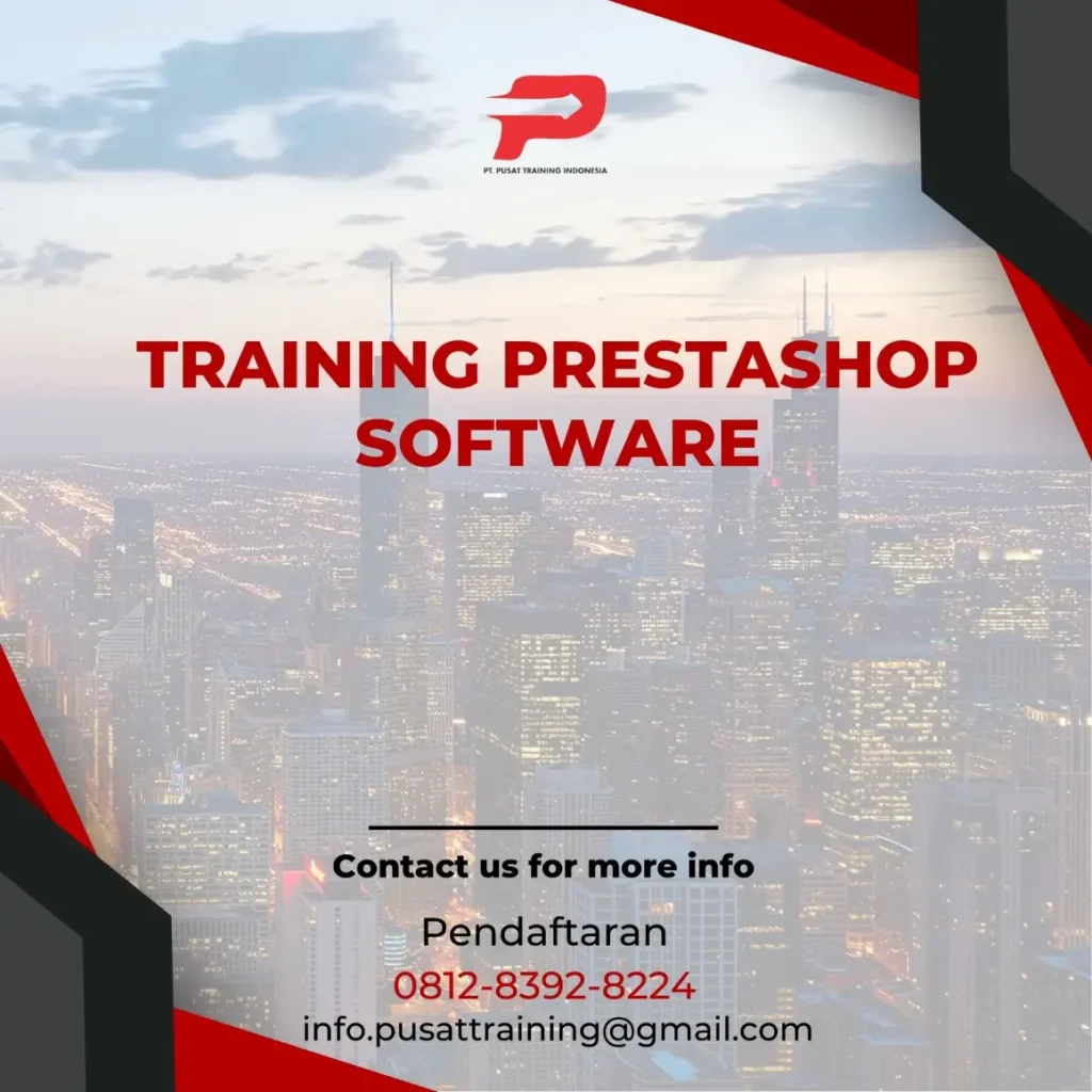PELATIHAN PRESTASHOP SOFTWARE