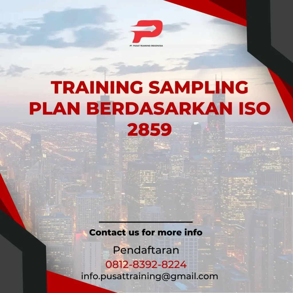PELATIHAN SAMPLING PLAN BERDASARKAN ISO 2859