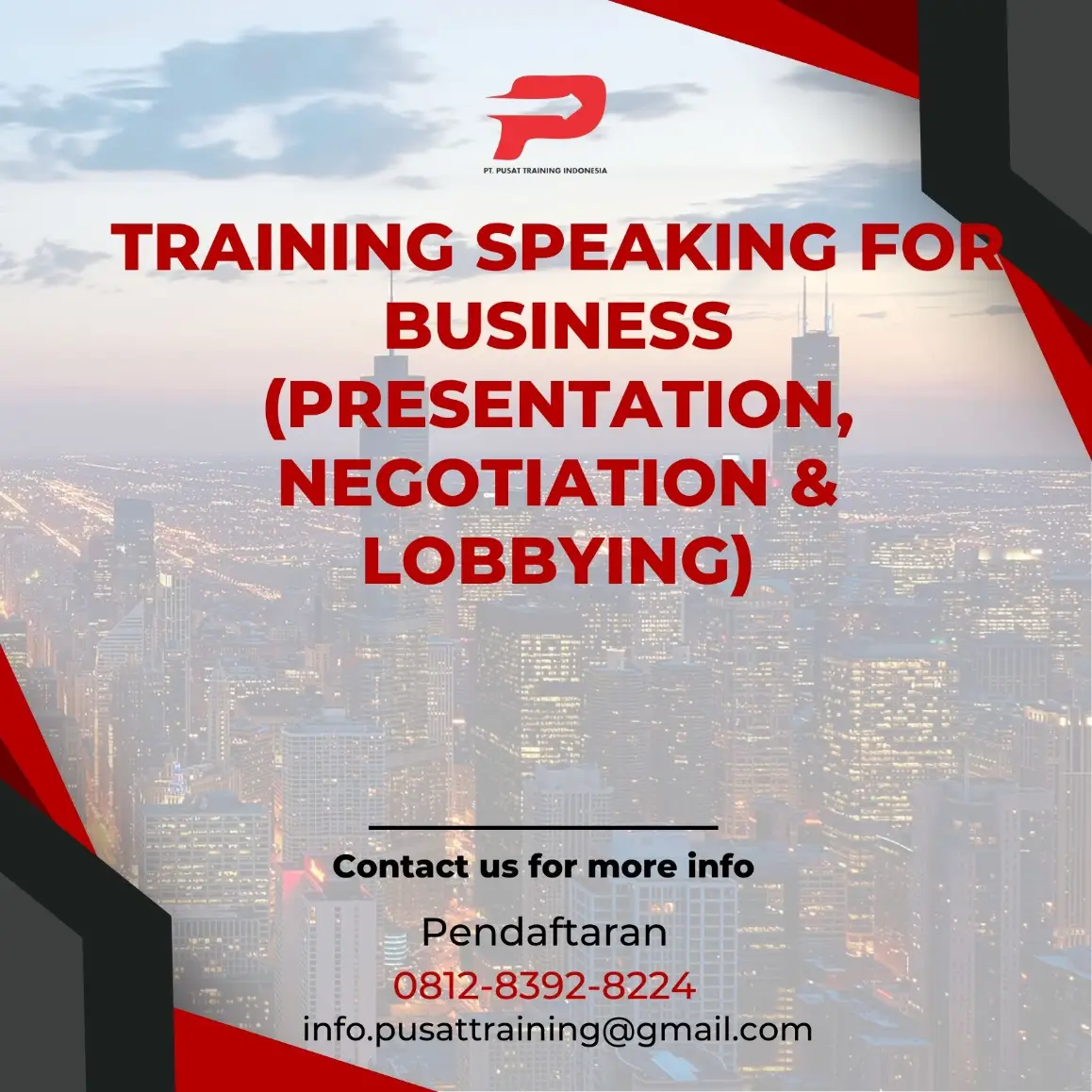 PELATIHAN SPEAKING FOR BUSINESS