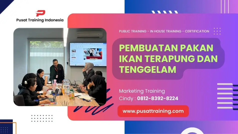 TRAINING PEMBUATAN PAKAN IKAN TERAPUNG DAN TENGGELAM