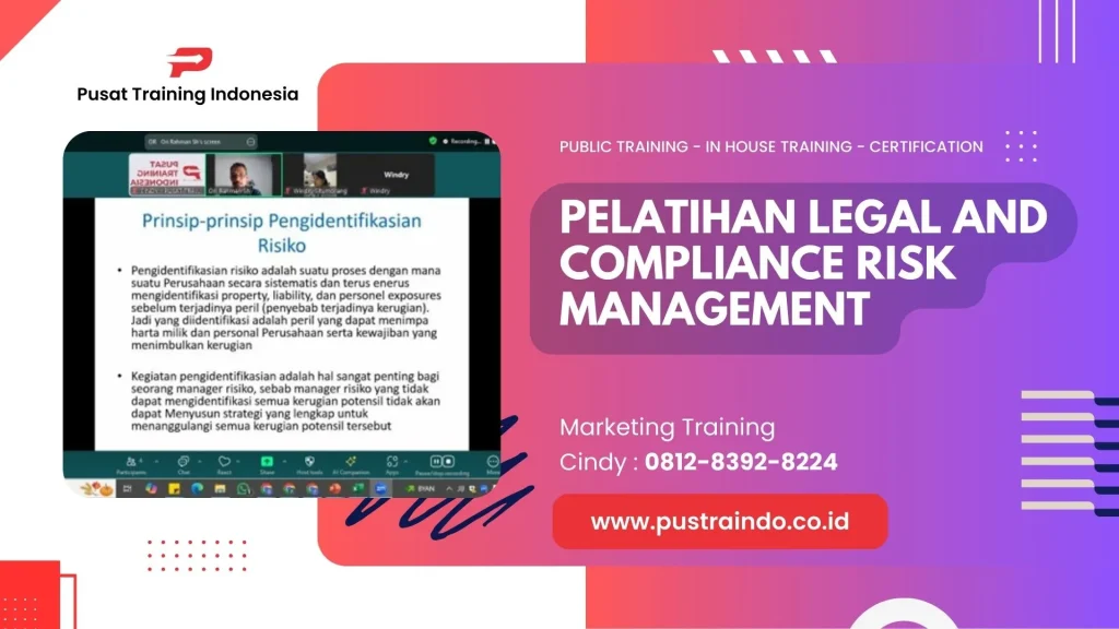 PELATIHAN LEGAL AND COMPLIANCE RISK MANAGEMENT