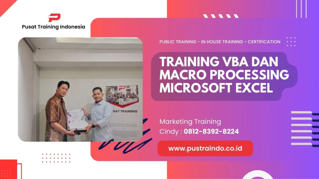 PELATIHAN VBA DAN MACRO PROCESSING MICROSOFT EXCEL