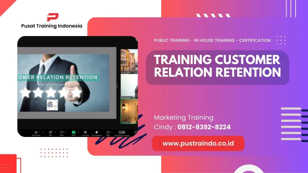 TRAINING CUSTOMER RELATION RETENTION