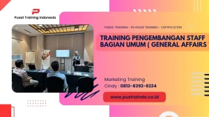 TRAINING PENGEMBANGAN STAFF BAGIAN UMUM 