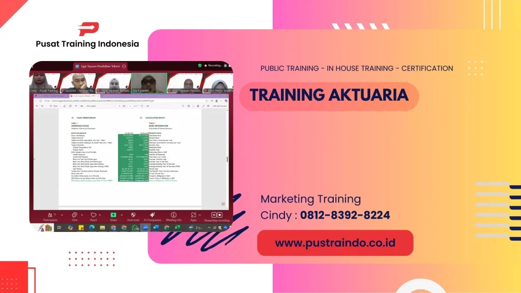 TRAINING AKTUARIA