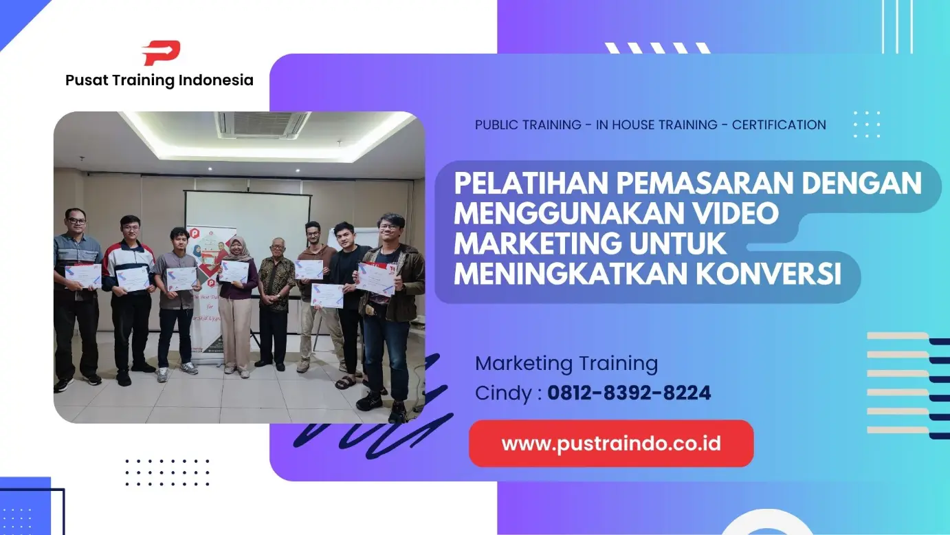 TRAINING PEMASARAN DENGAN MENGGUNAKAN VIDEO MARKETING UNTUK MENINGKATKAN KONVERSI