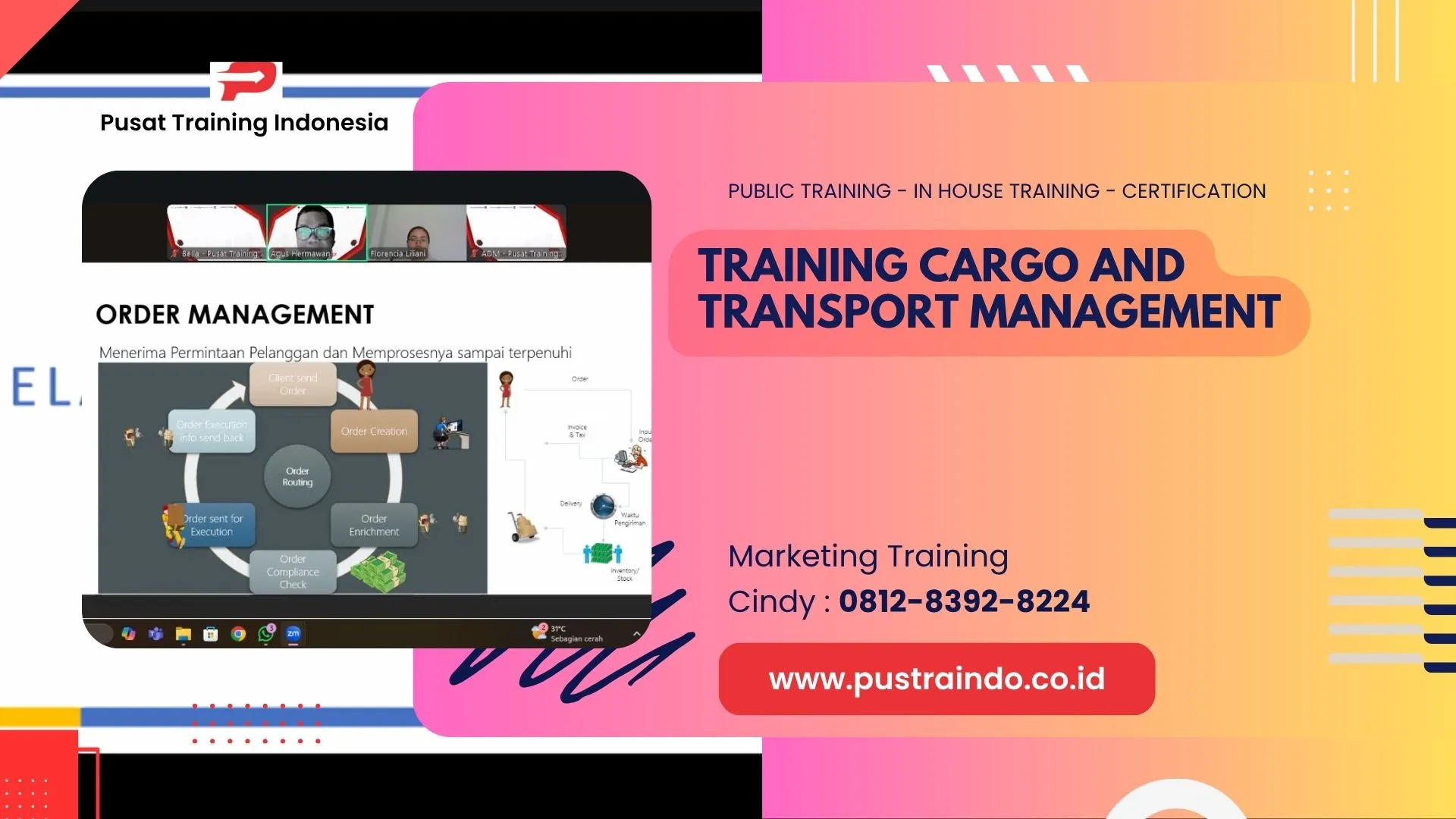 TRAINING CARGO AND TRANSPORT MANAGEMENT