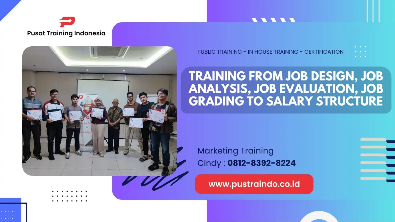 TRAINING FROM JOB DESIGN JOB ANALYSIS JOB EVALUATION JOB GRADING TO SALARY STRUCTURE