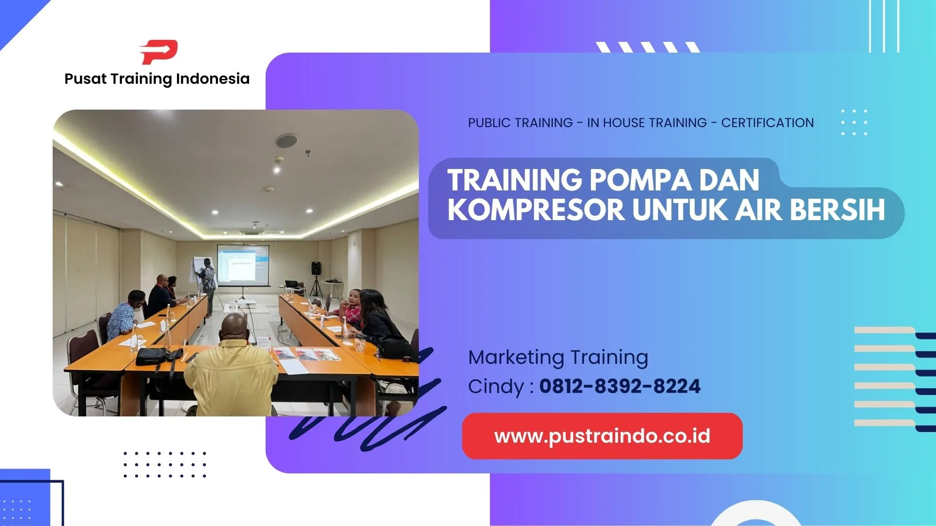 TRAINING POMPA DAN KOMPRESOR UNTUK AIR BERSIH