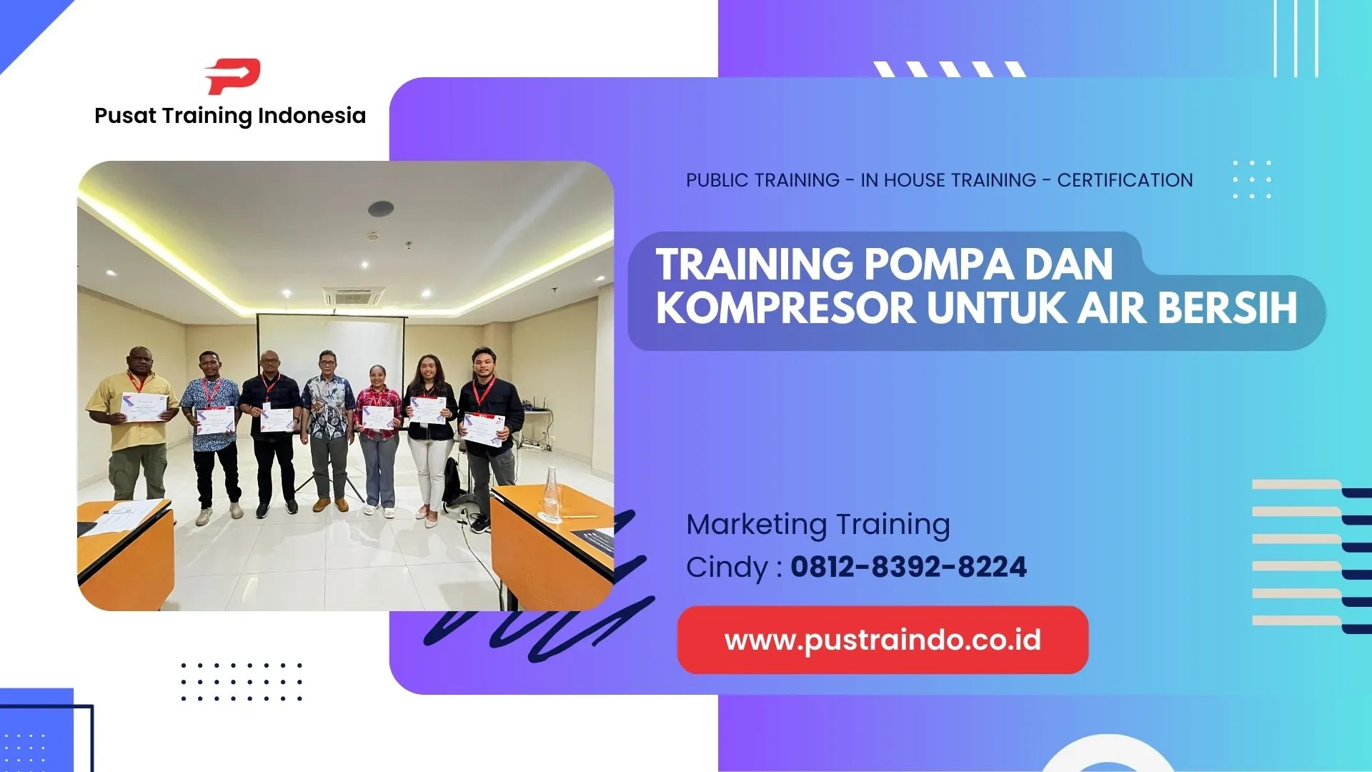 TRAINING POMPA DAN KOMPRESOR UNTUK AIR BERSIH