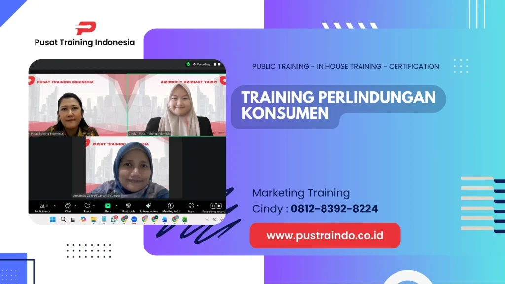 TRAINING PERLINDUNGAN KONSUMEN