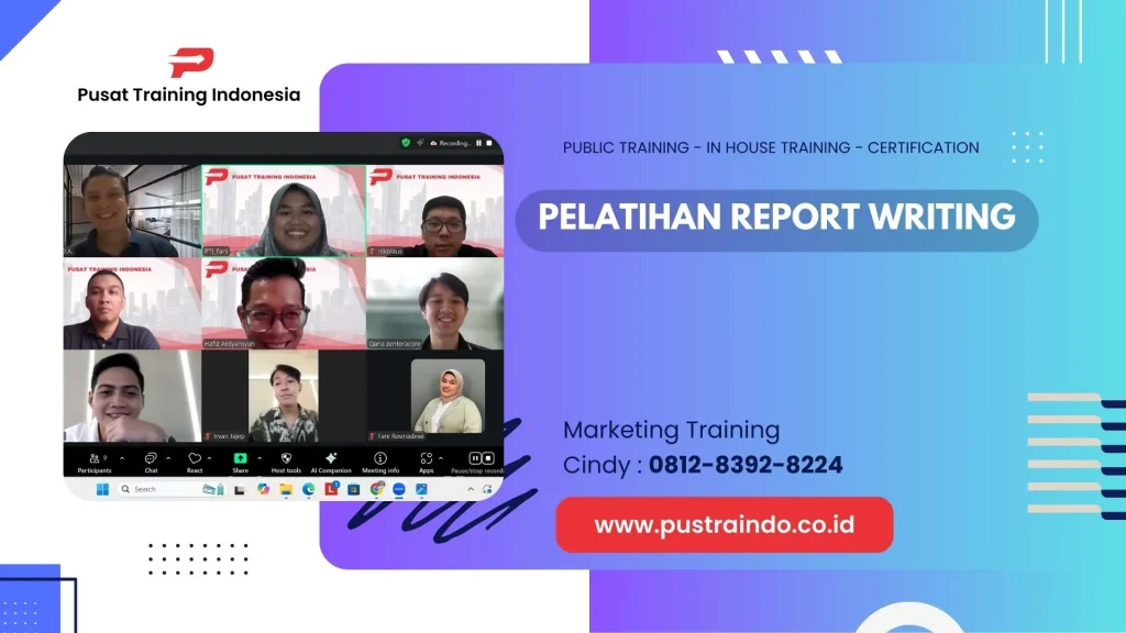 PELATIHAN REPORT WRITING