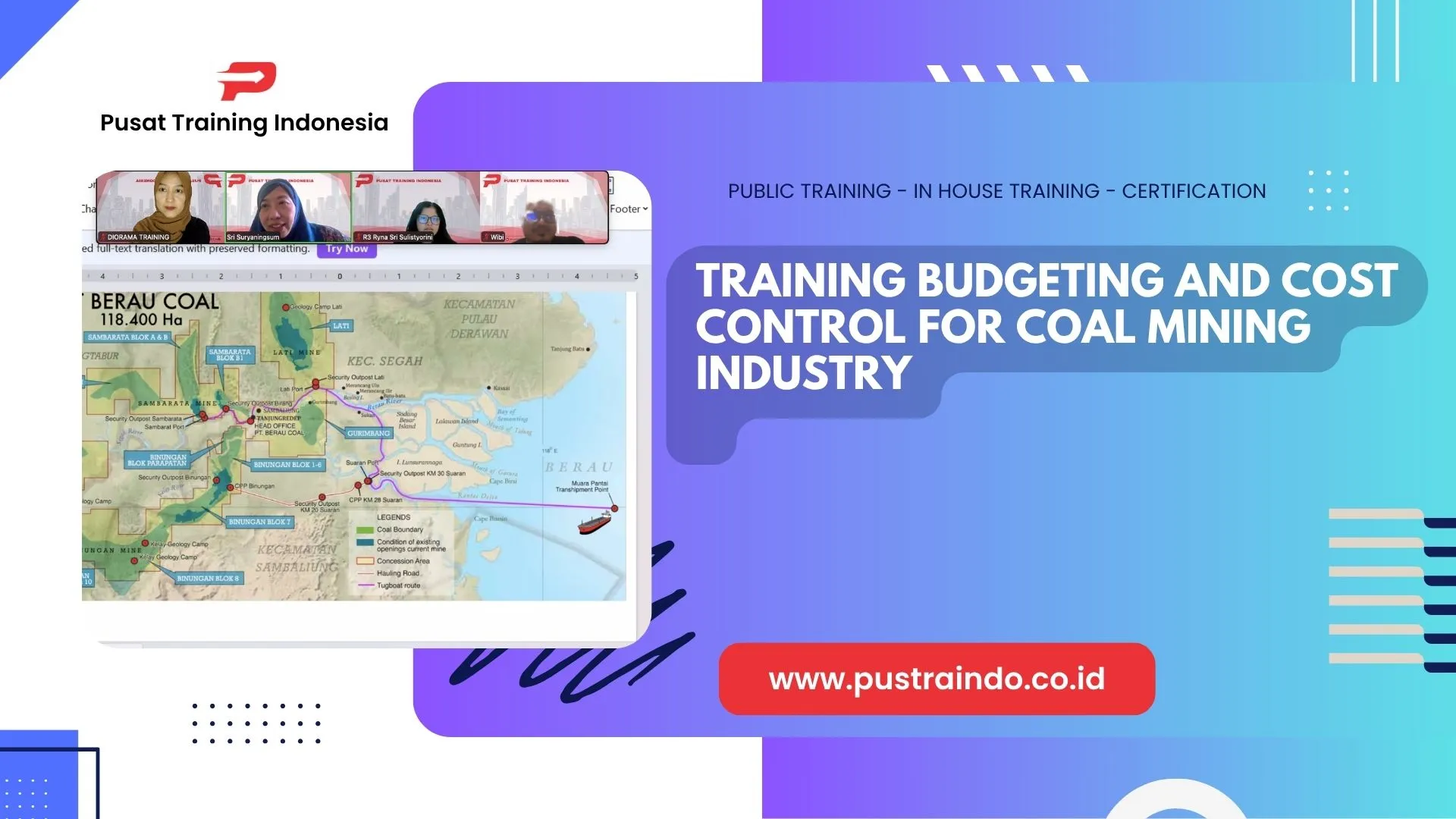 PELATIHAN BUDGETING & COST CONTROL FOR COAL MINING INDUSTRY