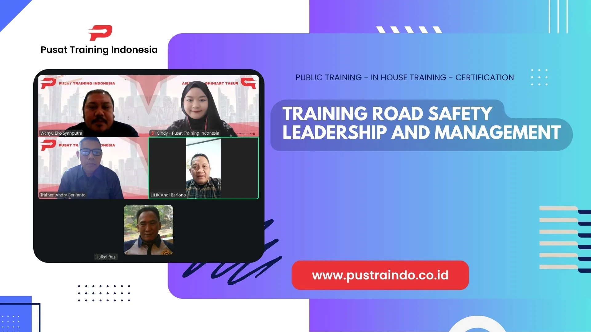 TRAINING ROAD SAFETY LEADERSHIP AND MANAGEMENT