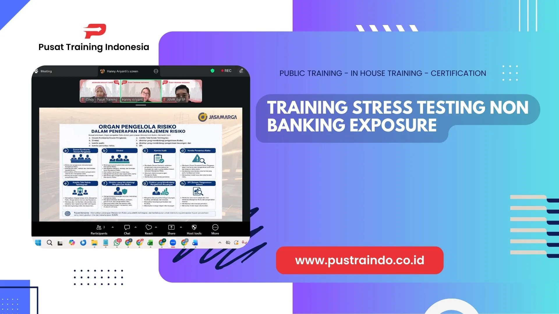 PELATIHAN STRESS TESTING NON BANKING EXPOSURE