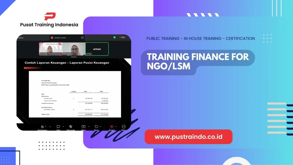 TRAINING FINANCE FOR NGO LSM