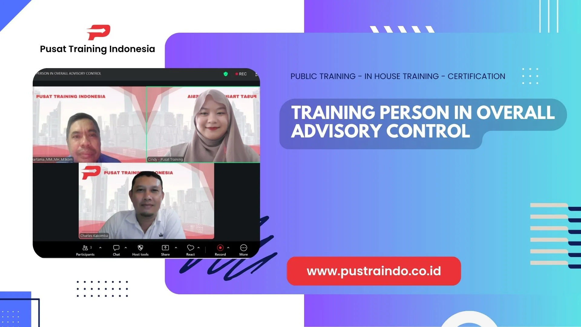 Pelatihan Person In Overall Advisory Control