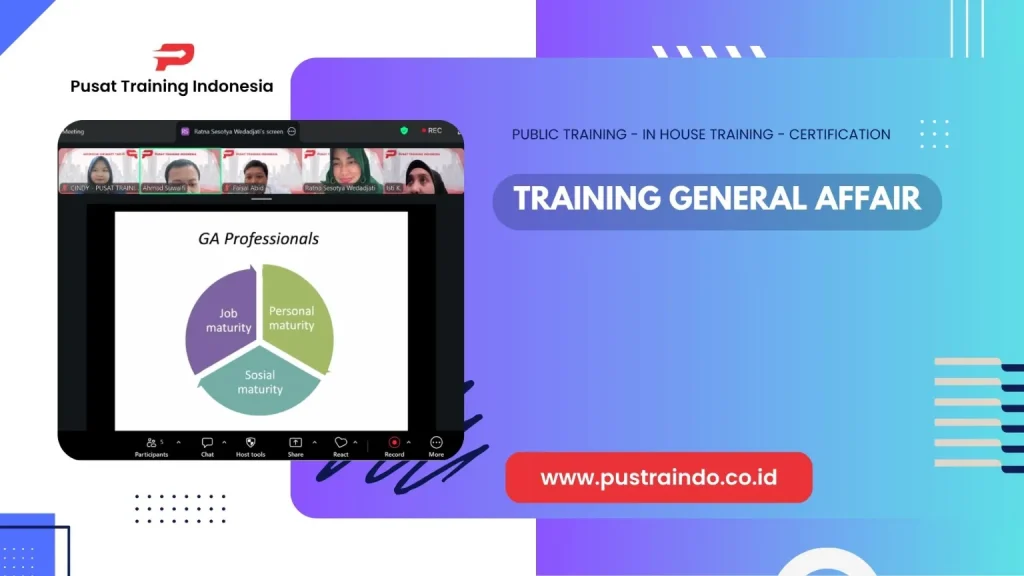 PELATIHAN GENERAL AFFAIR ZOOM