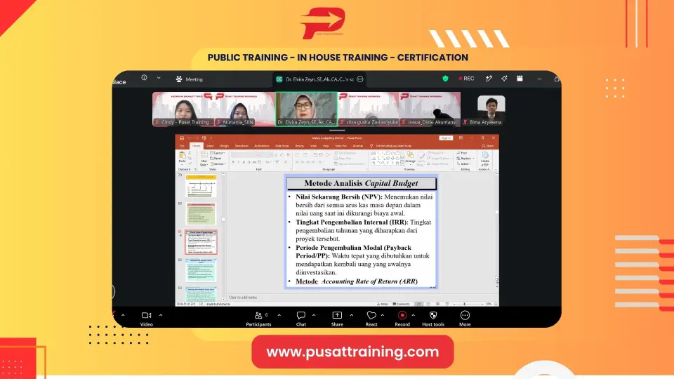 Pelatihan Budgeting Perusahaan Jakarta