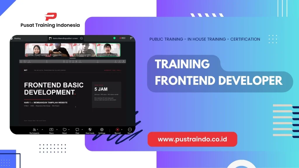 training Frontend Web