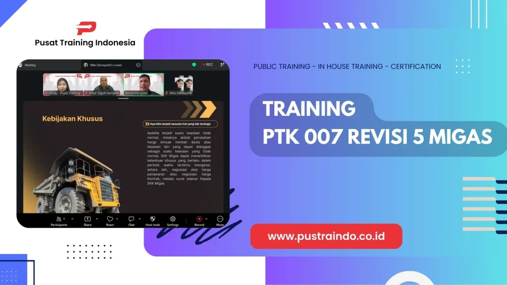 training Standar PTK