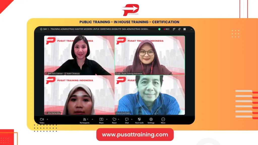 training Sekretaris Eksekutif