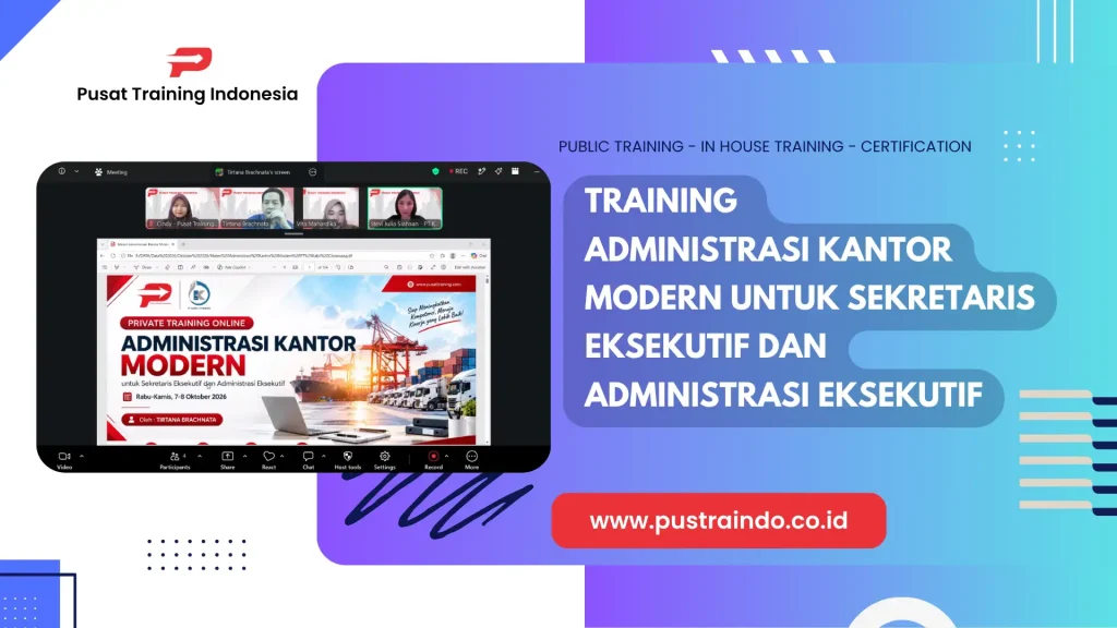training Sekretaris Eksekutif